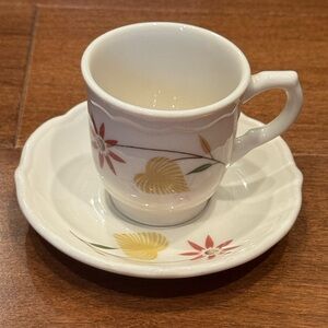 Vintage SYRACUSE CHINA TeaCup and Saucer Set